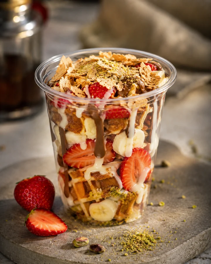 Kendin Oluştur Bardak Waffle