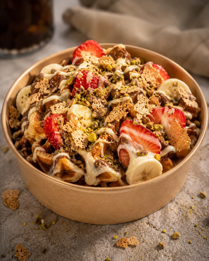 Kendin Oluştur Bowl Waffle