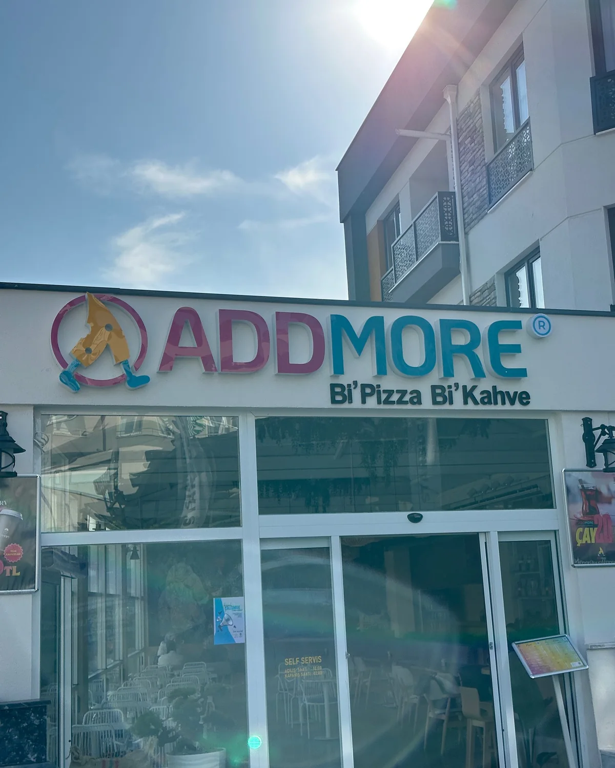 Addmore Pizza Mavi Durak şubesi