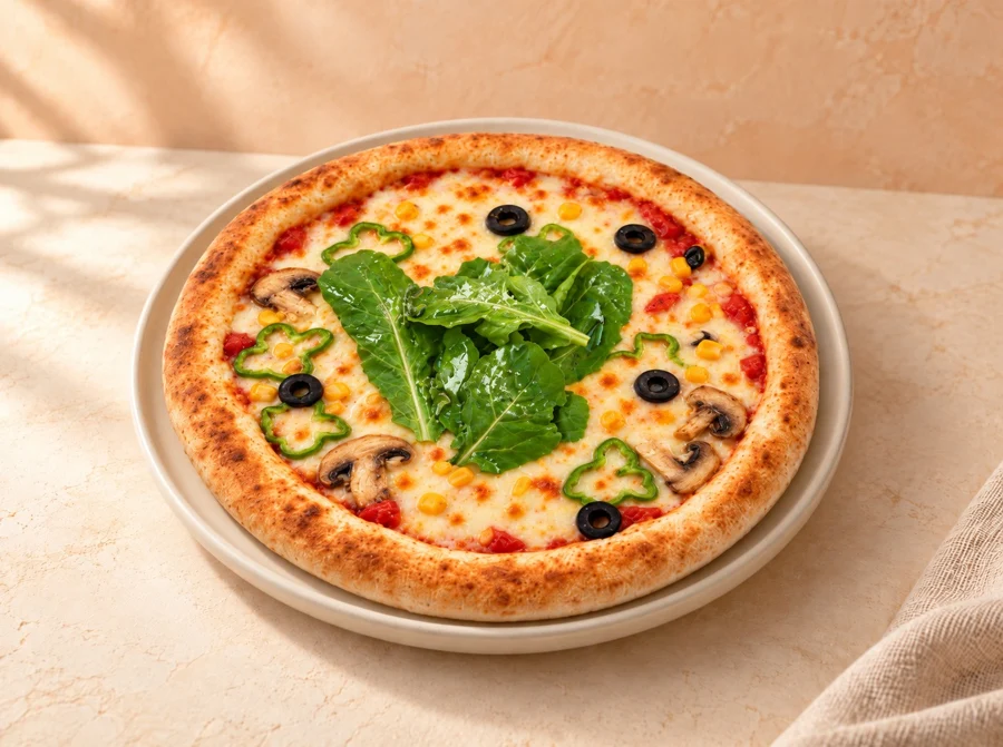 Sebzeli Pizza