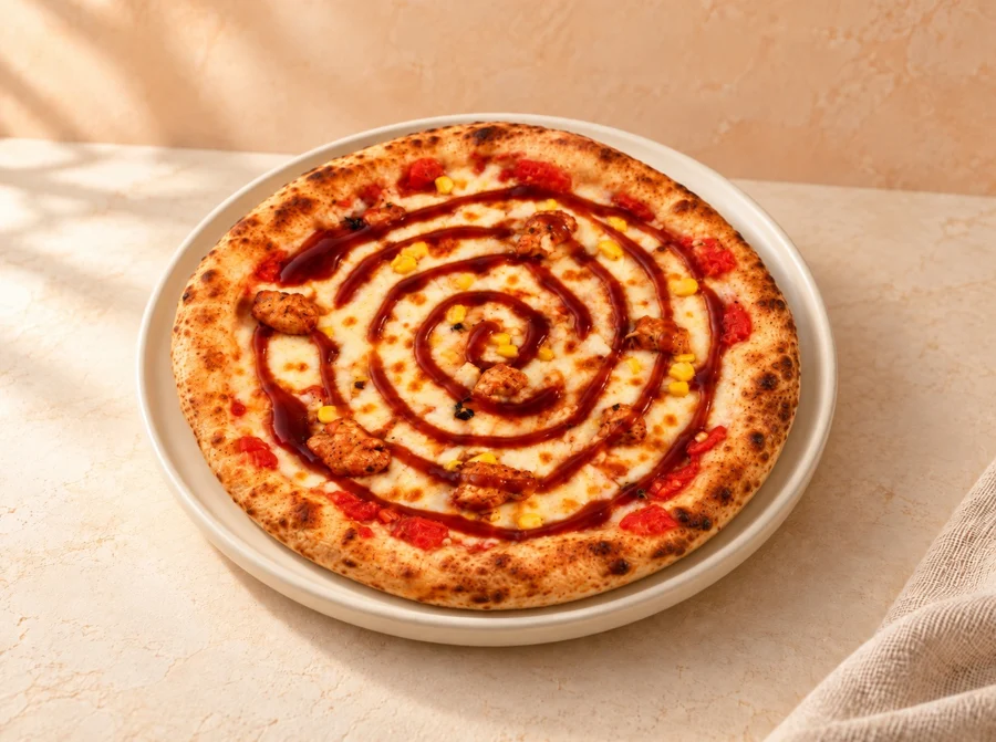 Barbekü Soslu Tavuklu Pizza