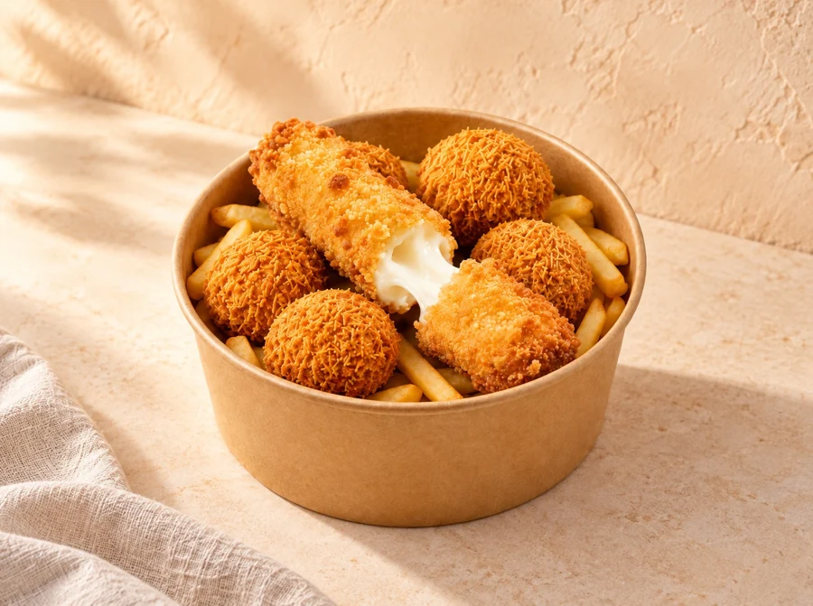 Cheddarlı Atıştırma Tabağı