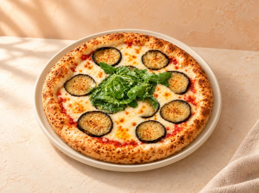 Patlıcanlı Pizza