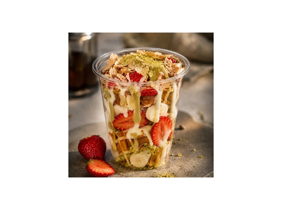 Fıstık Rüyası Bardak Waffle