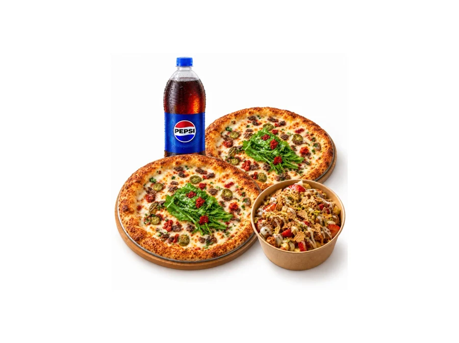 Pizza & Künefito — 2 Pizza