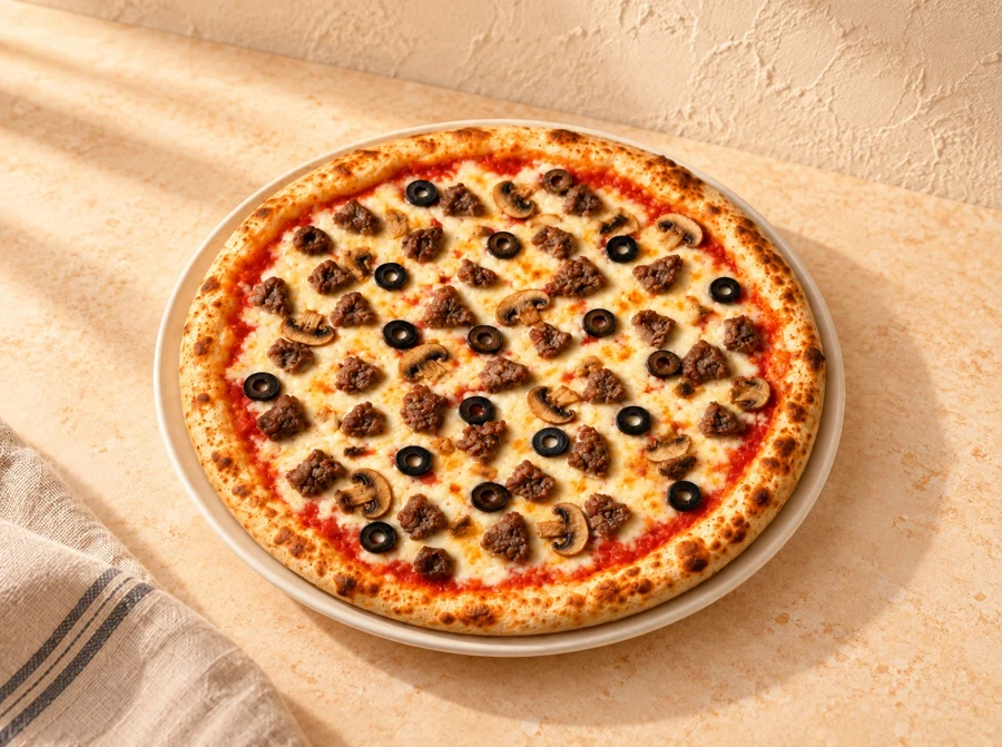 Steak Pizza
