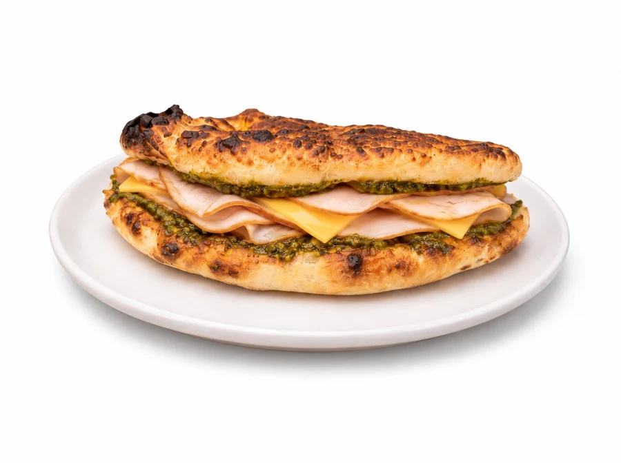 Hindi Füme Pesto Soslu Sandviç