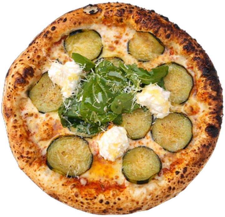 Pizza Con Melanzane