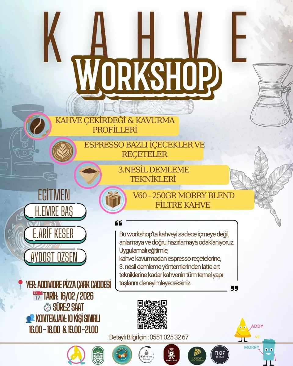 Kahvenin izinde: Morry Coffee workshop