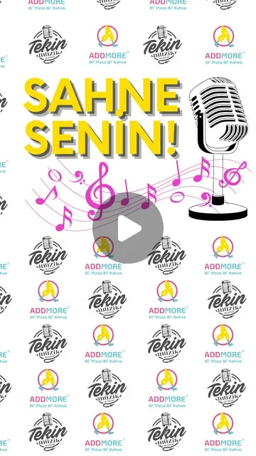 Sahne senin, müzik hepimizin